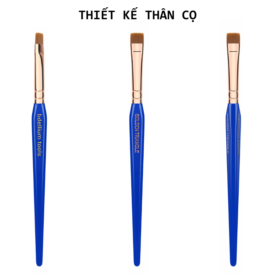 Cọ Tém Và Định Hình Chân Mày BDELLIUM TOOLS Flat Eye Definer B714